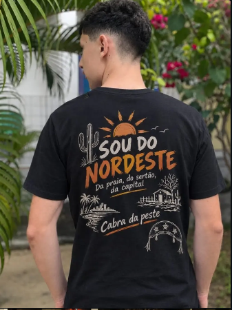 Camiseta Sou do Nordeste